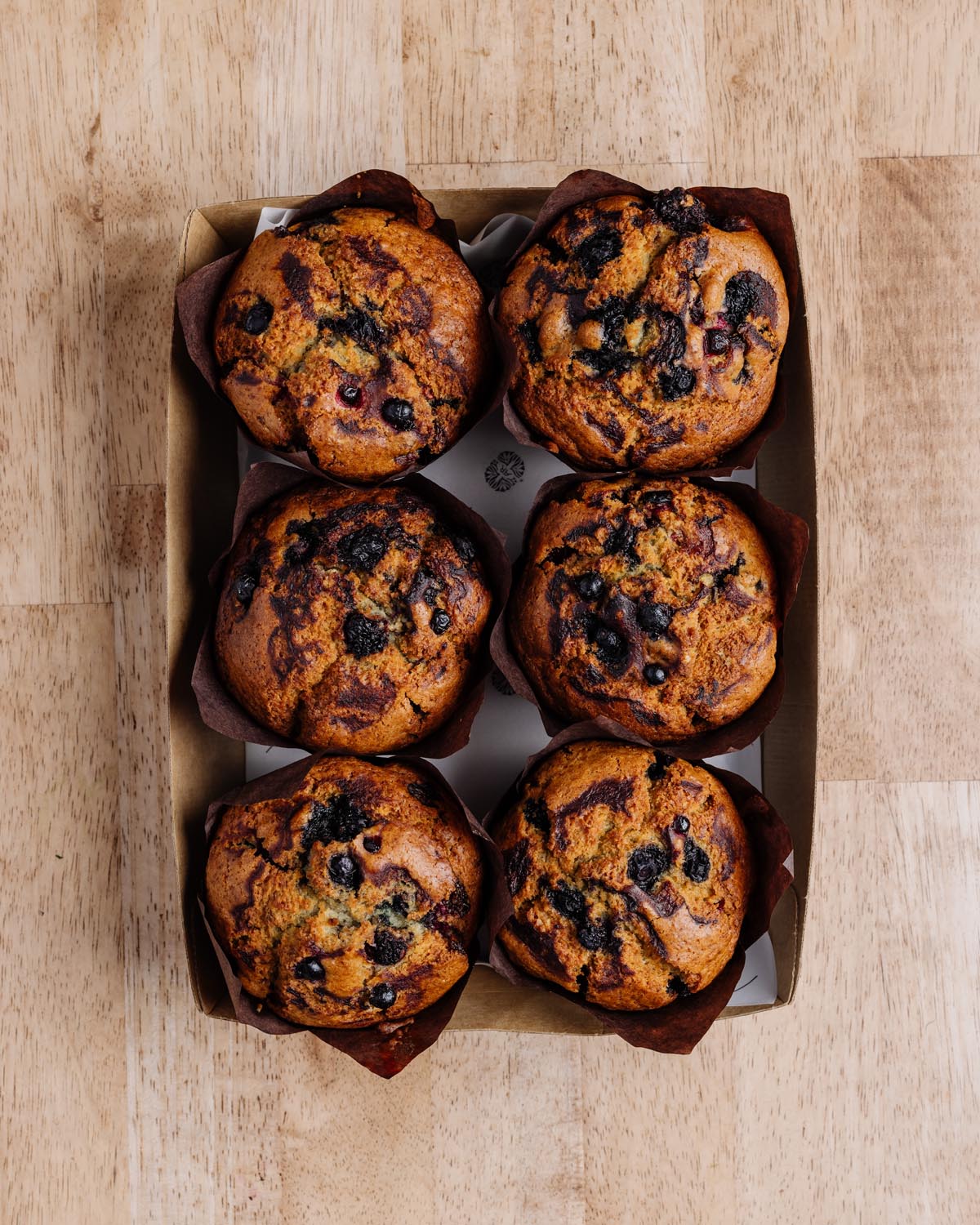 House baked seasonal muffins