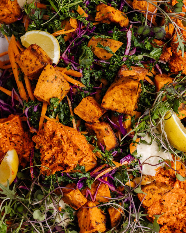 Roasted Sweet Potato Salad