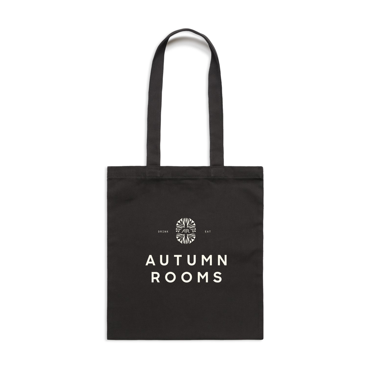 Autumn Rooms Parcel Tote - Charcoal